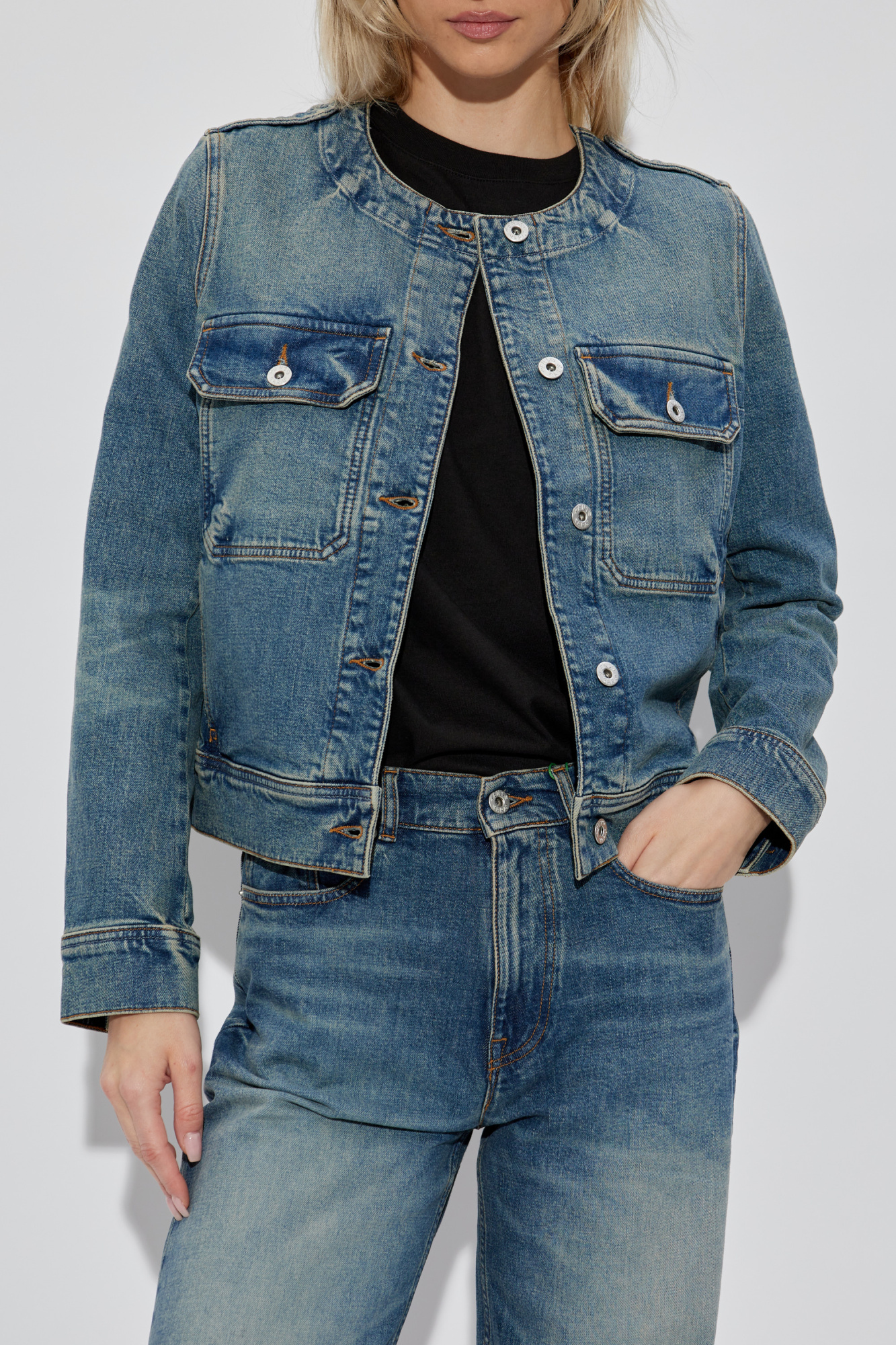 Blue Denim jacket Kenzo Vitkac Canada